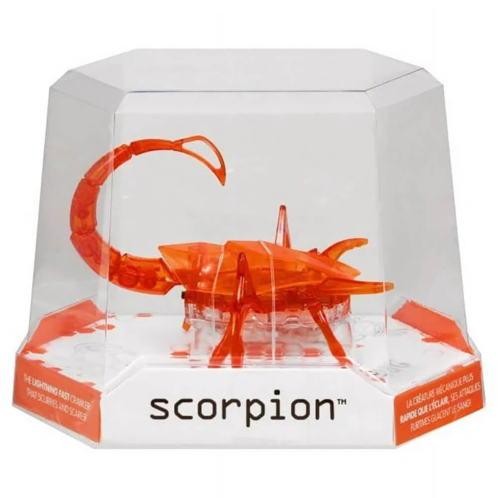 Image of Scorpion Micro Robotic Creature in clear plastic case