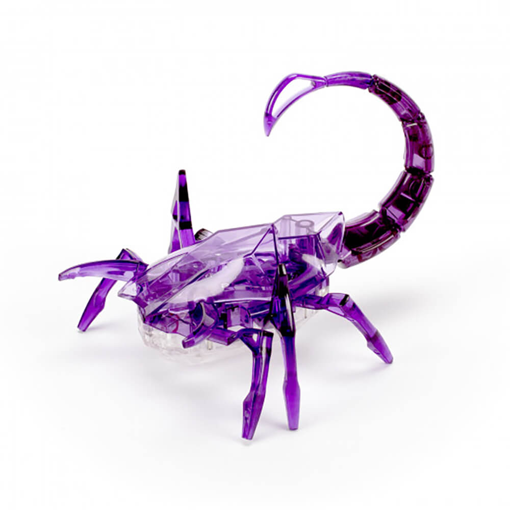 Image of robotic creature scorpion purple 