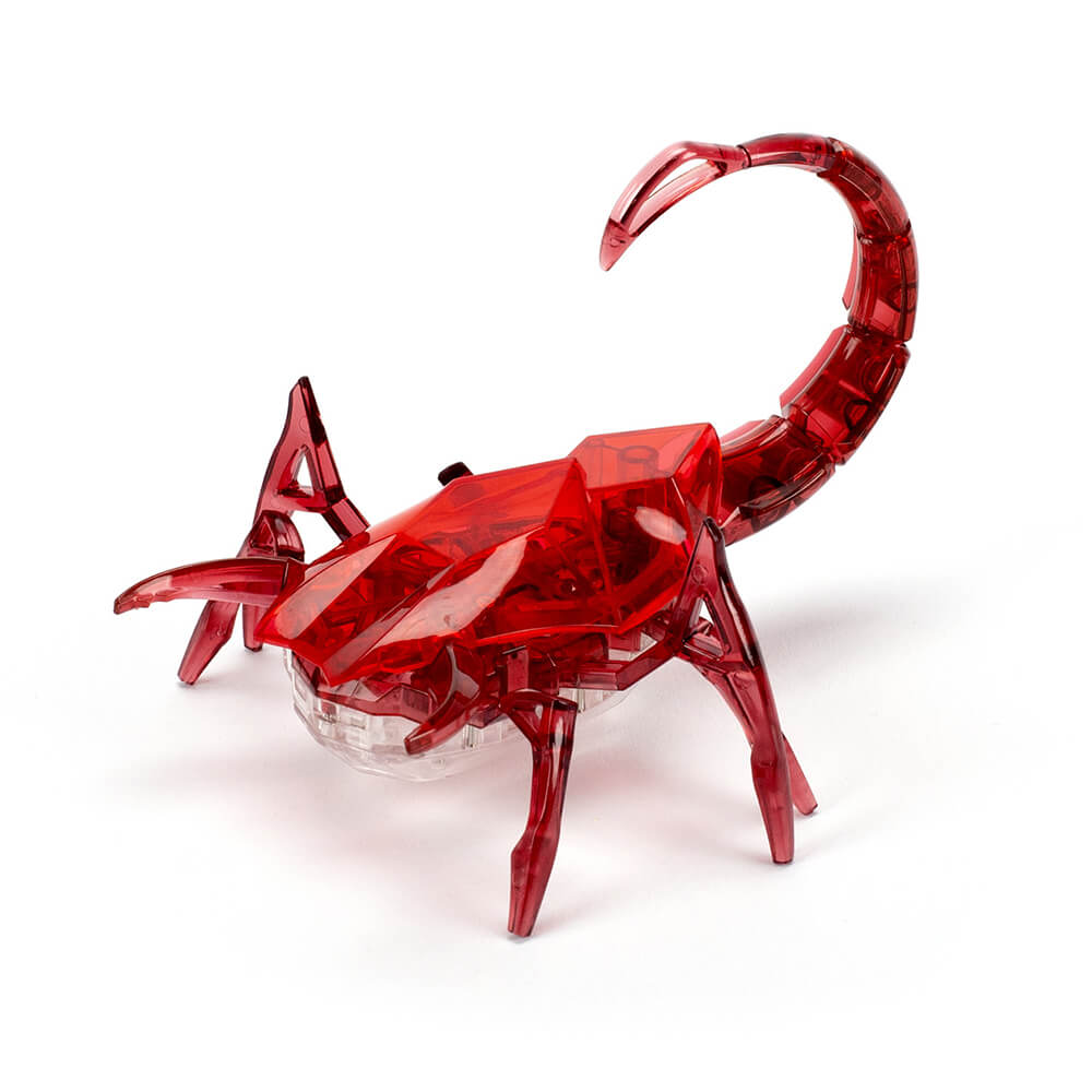 Side view image of HEXBUG Scorpion Micro Robotic Creature (Red)