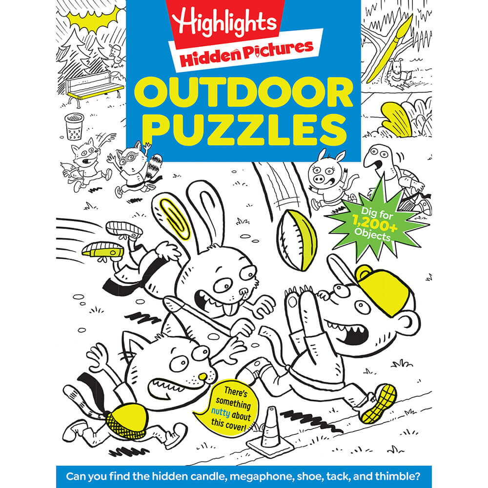 Highlights Hidden Pictures Outdoor Puzzles (Paperback) front cover