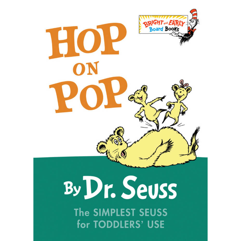 Hop on Pop (Board Book) front book cover