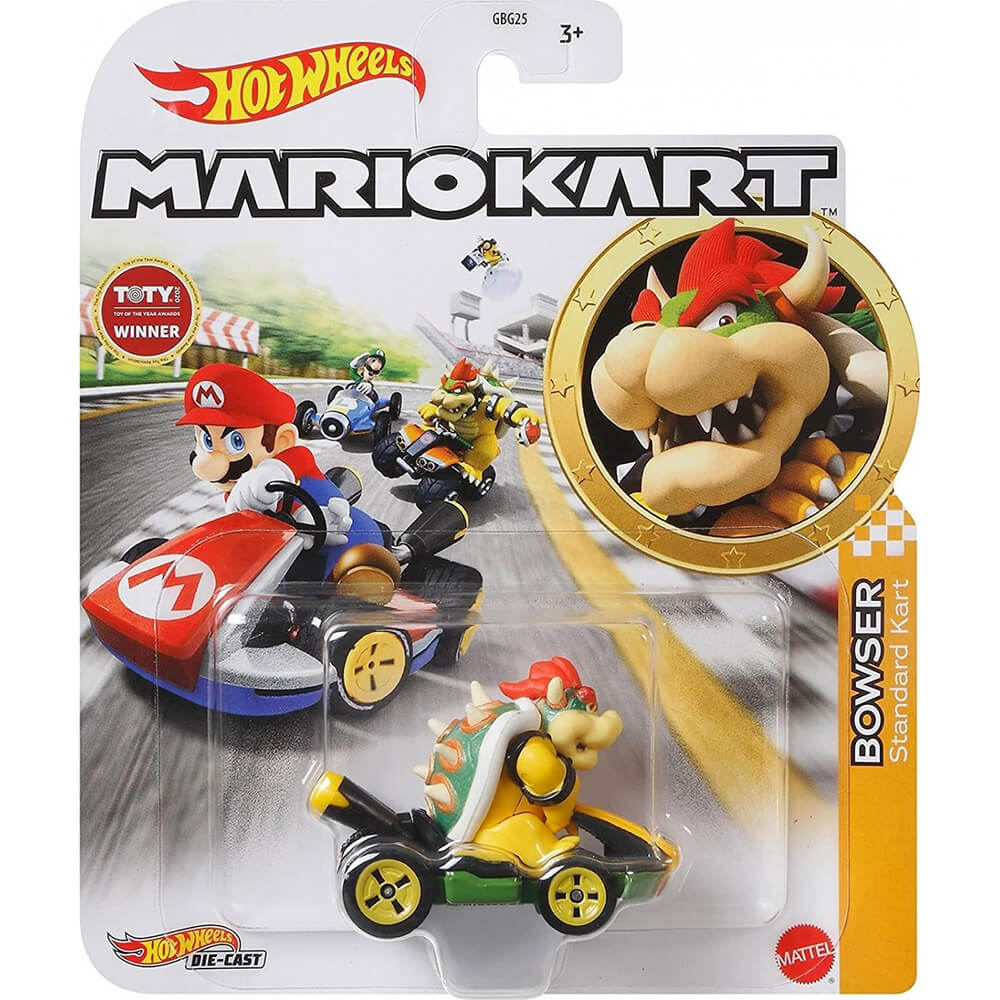 Hot Wheel Mario Kart Bowser Standard Kart
