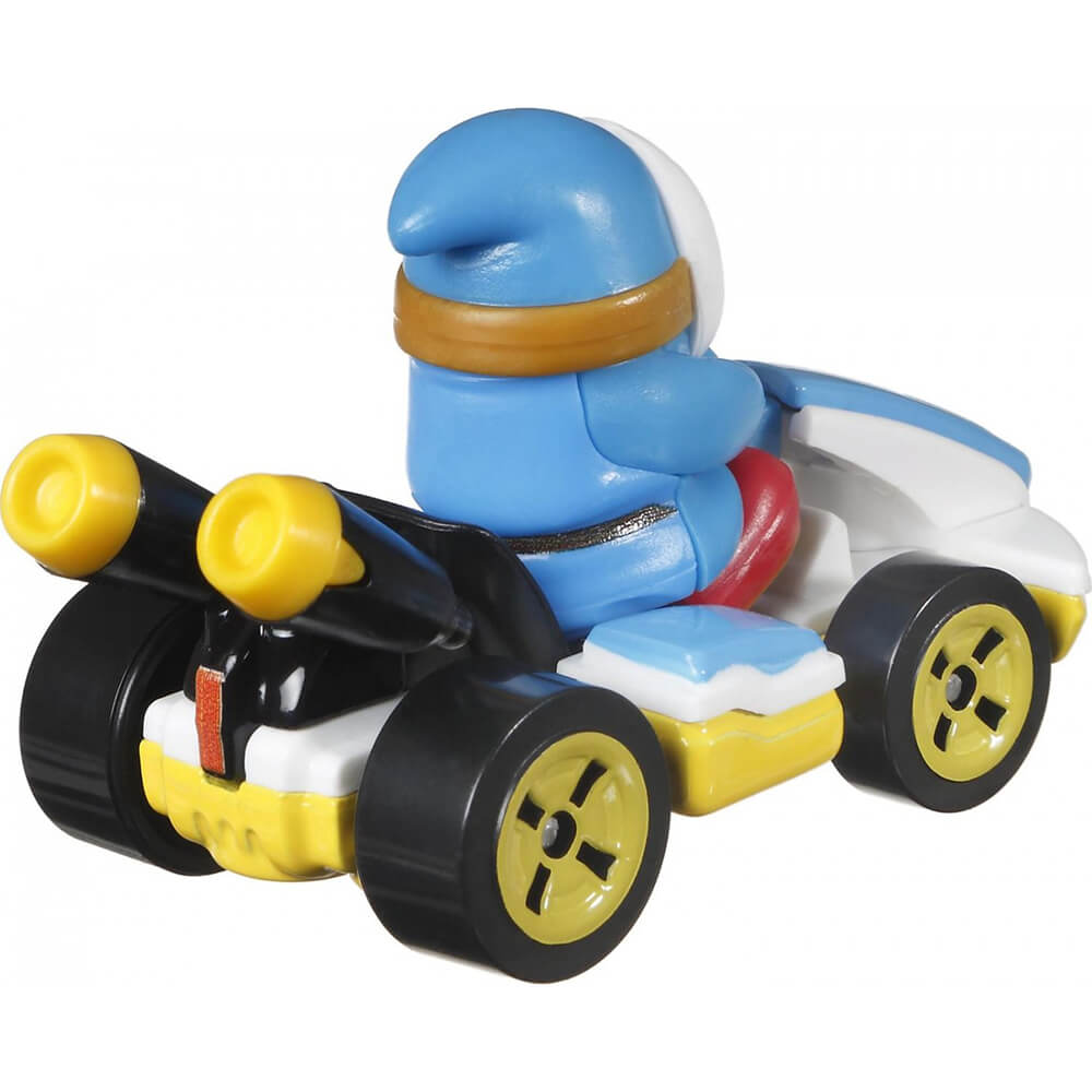 Hot Wheel Mario Kart Light-Blue Shy Guy Standard Kart