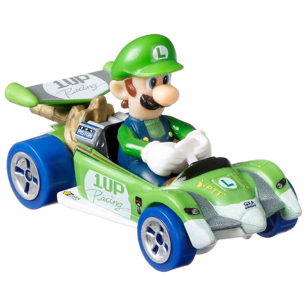 Hot Wheels Mario Kart Luigi Circuit Special Kart