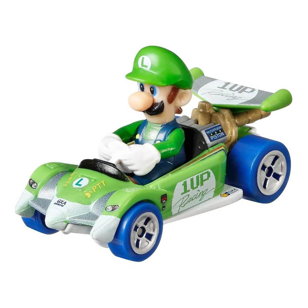Hot Wheel Mario Kart Luigi Circuit Special Kart