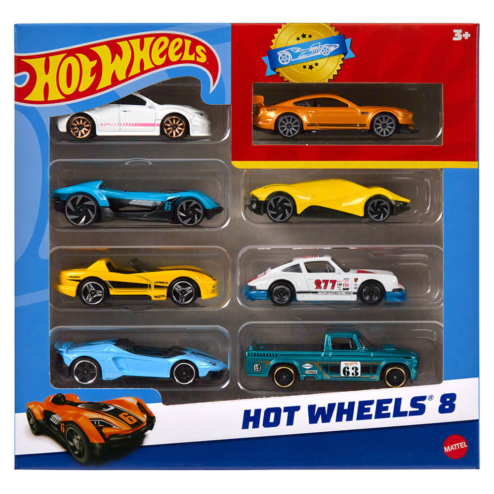 Hot Wheels Basic Vehicle 8-Pack
