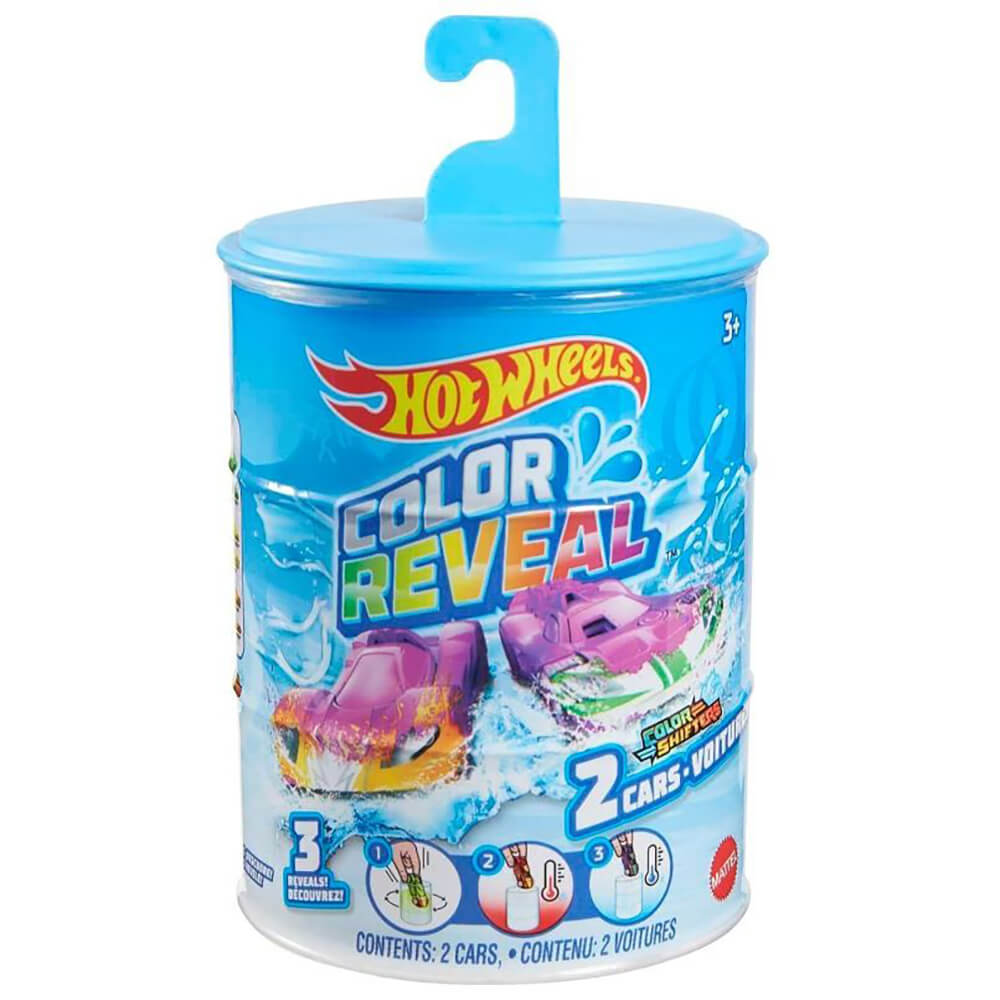 Hot Wheels Color Reveal 2 Vehicle Pack (Random)