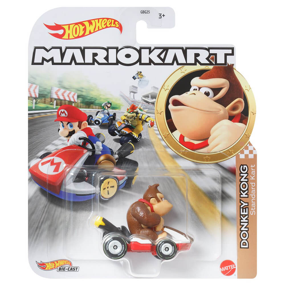Hot Wheels Mario Kart Donkey Kong Standard Kart Vehicle
