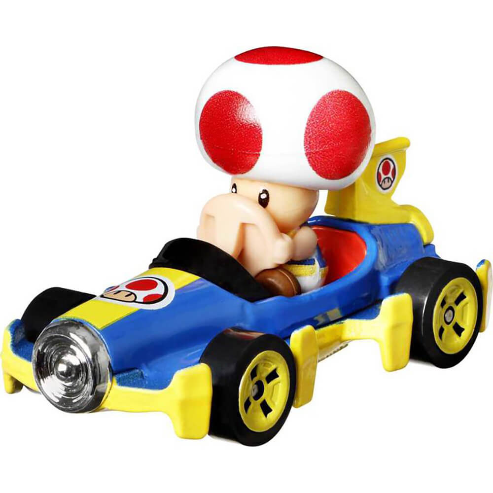 Hot Wheels MarioKart Toad Mach 8 Vehicle