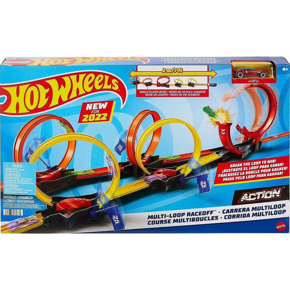 Hot Wheels Multi-Loop Raceoff Set box