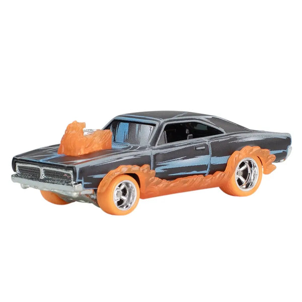 Hot Wheels Premium Pop Culture Marvel Ghost Rider Charger 1:64
