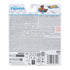 Back of Hot Wheels RacerVerse Disney Moana die-cast car package, showing product details, multilingual safety warnings, recycling icons, barcode, and small image of Moana’s canoe car.