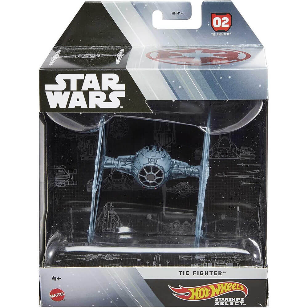 Hot Wheels Star Wars Starships Select Tie Fighter package