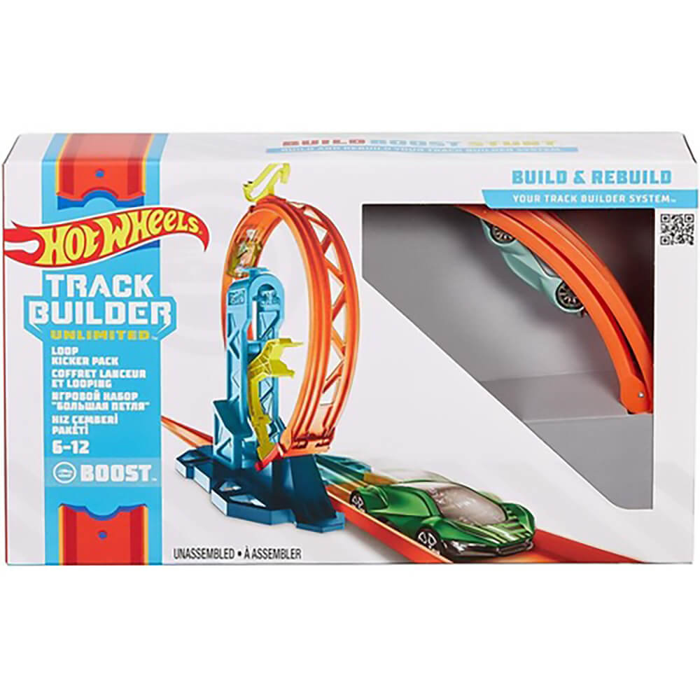 Hot Wheels Track Builder Unlimited Loop Kicker Pack box