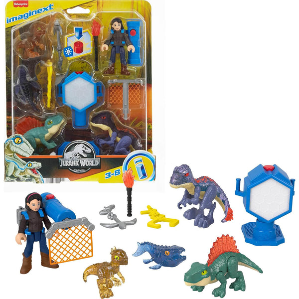 Imaginext Jurassic World Evo-Scanner Multi-Pack Light-Up Dinosaur