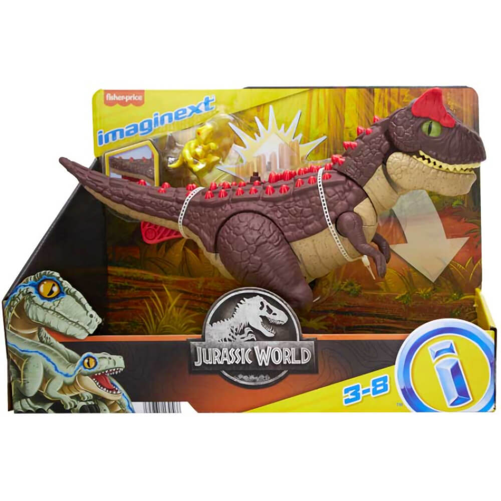 Imaginext Jurassic World Spike Strike Carnotaurus Playset