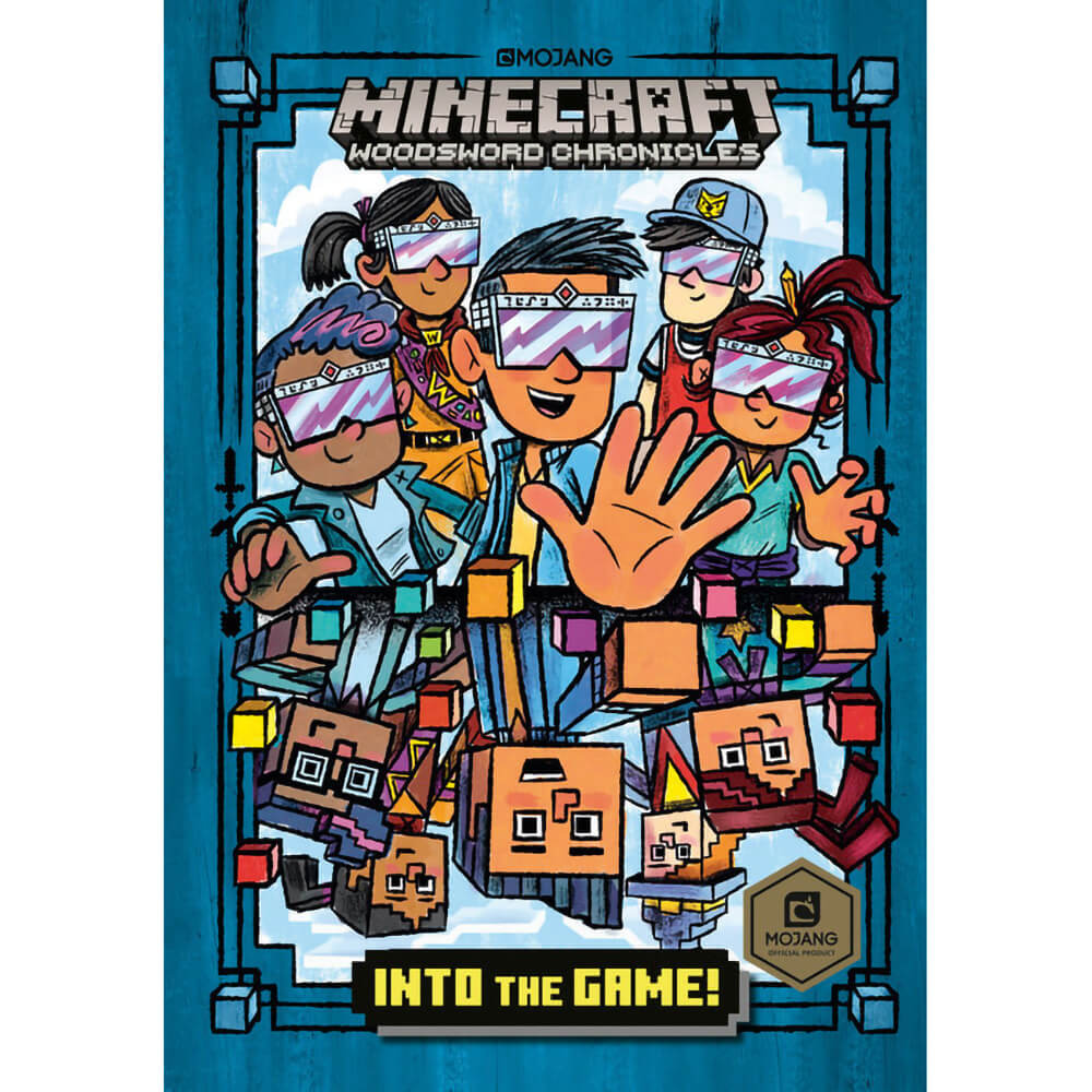Into the Game! (Minecraft Woodsword Chronicles #1) (Hardcover) front book cover.