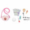 Disney Princess Style Chic Petites mini purse playset with pink strap, toy money, mirror, lipstick, keys, and coins, designed for imaginative fashion roleplay for kids.