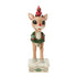 Jim Shore Traditions Woodland Rudolph the Red-Nosed Reindeer with Red Bird Figurine