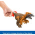 Jurassic World Rebirth Wild Roar Utahraptor 10-Inch Dinosaur Figure twist tail to change direction of attack