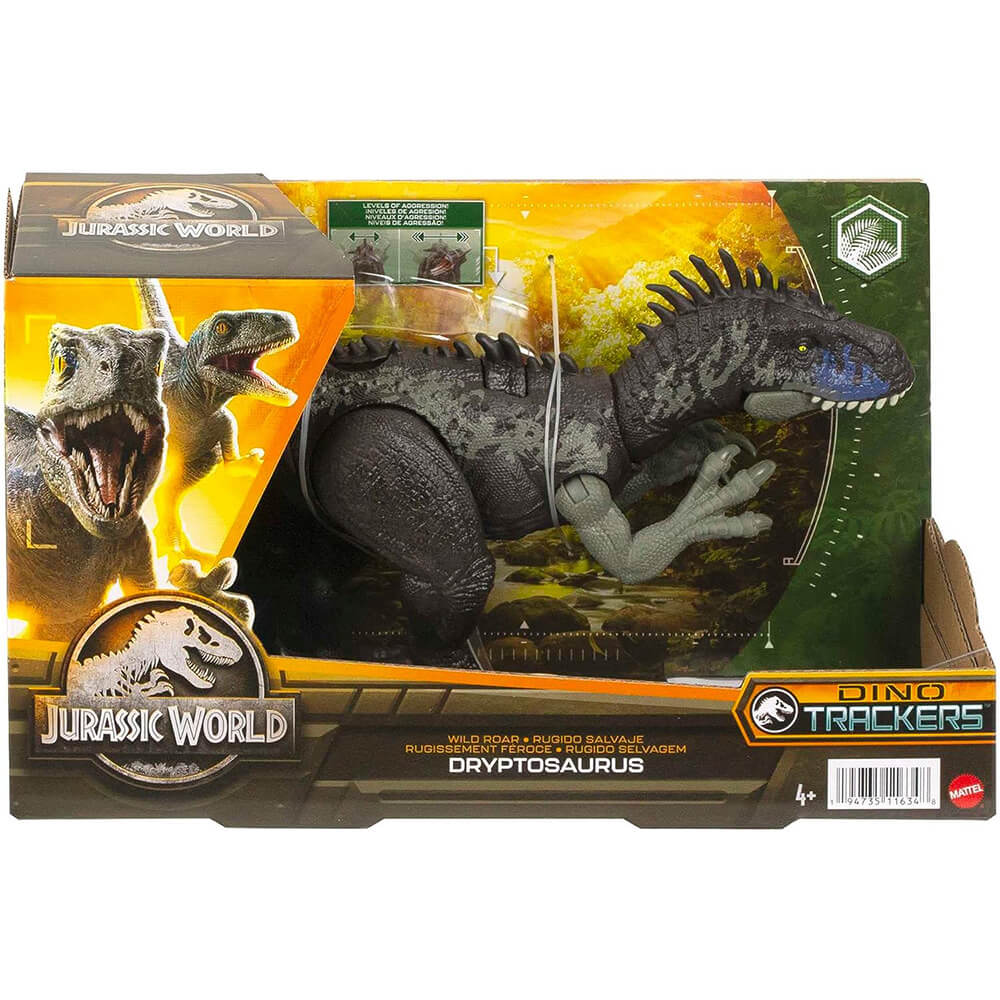 Jurassic World Wild Roar Dryptosaurus Dinosaur Figure package