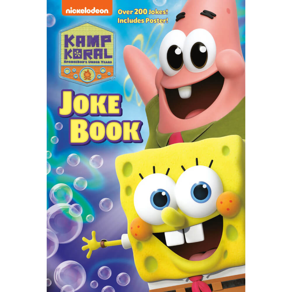 Kamp Koral Joke Book (Kamp Koral: SpongeBob's Under Years) (Paperback) - front book cover