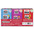 Kellogg’s puzzle bundle back in blue, purple, and red glossy cardboard rectangular boxes, showing Rice Krispies, Raisin Bran, and Honey Smacks panels with product text on a white background.