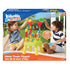 Kidoozie B*Active Water Tower Playset packaging showing two kids playing with the colorful outdoor water toy featuring spinning water wheels and bright plastic construction.