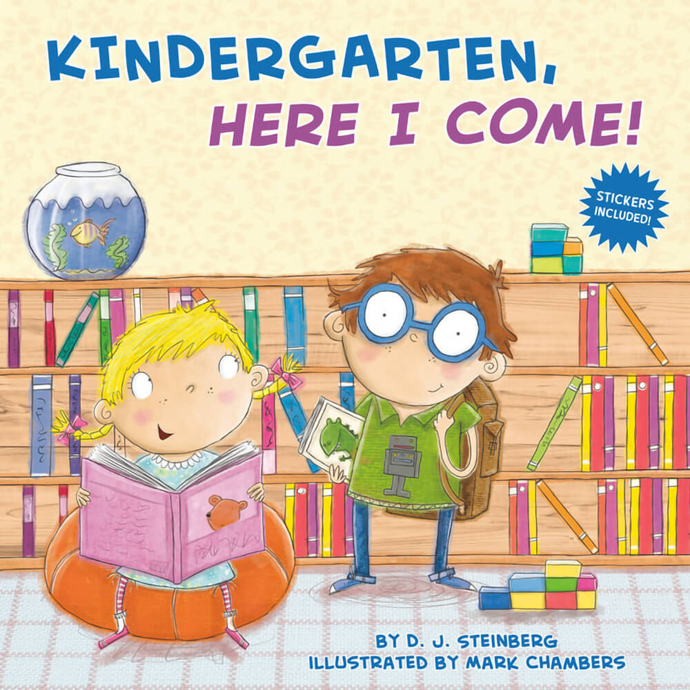 Kindergarten, Here I Come! (Paperback) - front book cover.