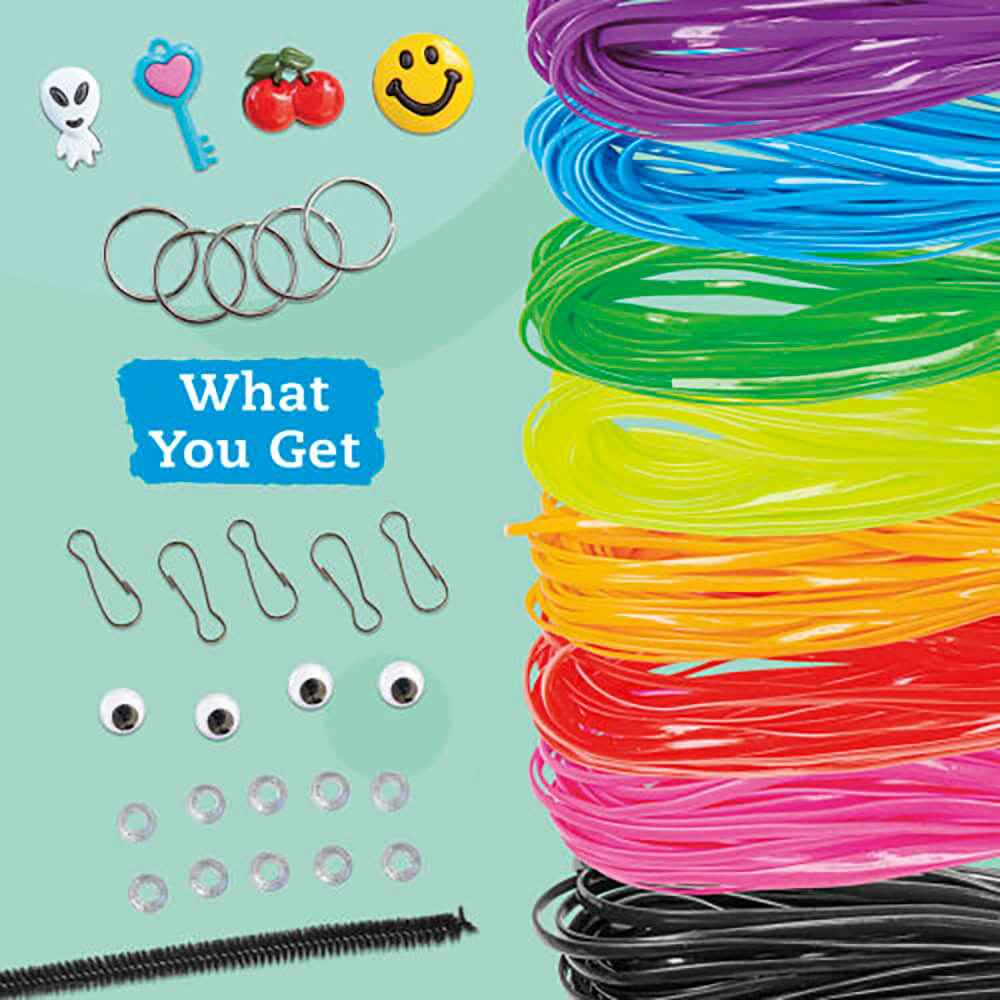 KLUTZ The Best Ever Book of Lanyard, Scoubidou, and Boondoggle Book and Activity Kit