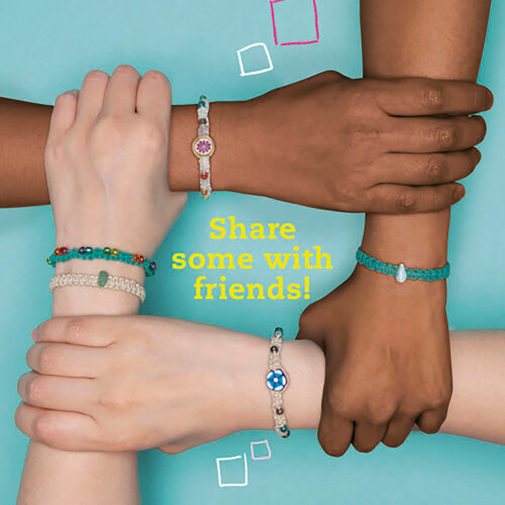 KLUTZ Friendship Wish Bracelets Book and Activity Kit