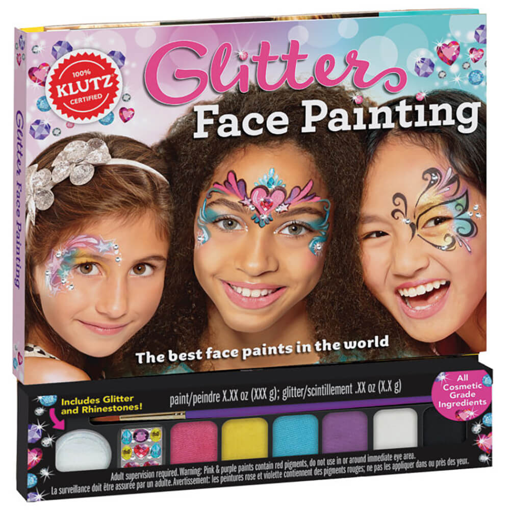 KLUTZ Glitter Face Painting Kit
