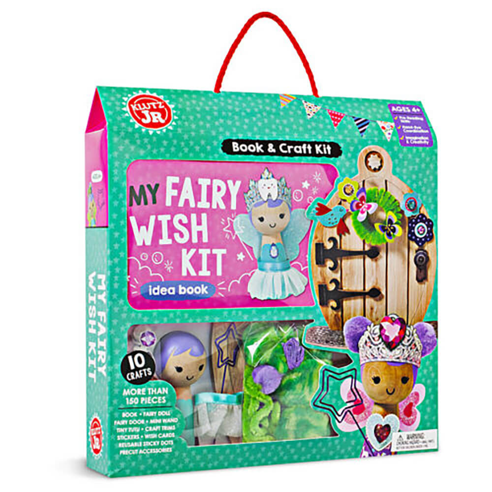 KLUTZ Jr My Fairy Wish Book and Craft Kit