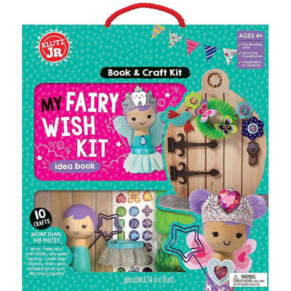KLUTZ Jr My Fairy Wish Book and Craft Kit