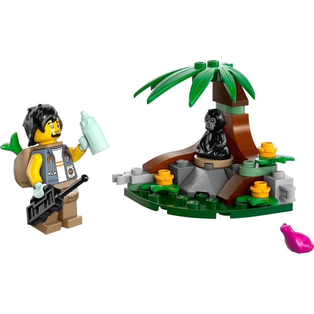 Main image of LEGO® Baby Gorilla Encounter 34 Piece Building Set (30665)