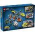 LEGO City product package back showing mix-and-match build options, vehicle modules, included minifigures, and alternate configurations illustrated with diagrams and feature callouts.