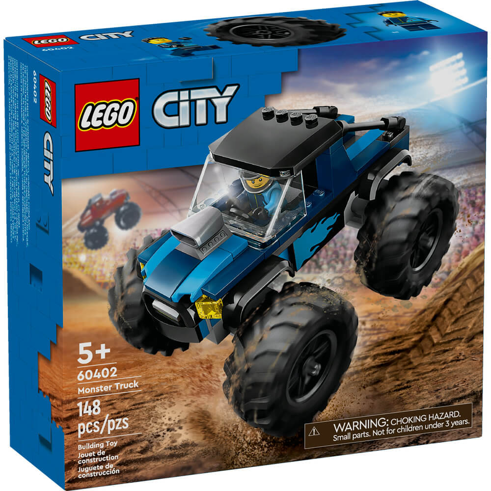 LEGO® City Blue Monster Truck Off-Road Toy 60402