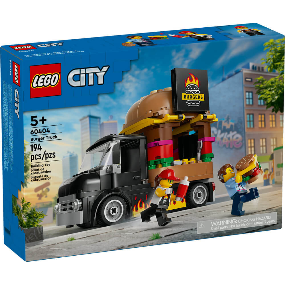 LEGO® City Burger Truck Toy Building Set 60404