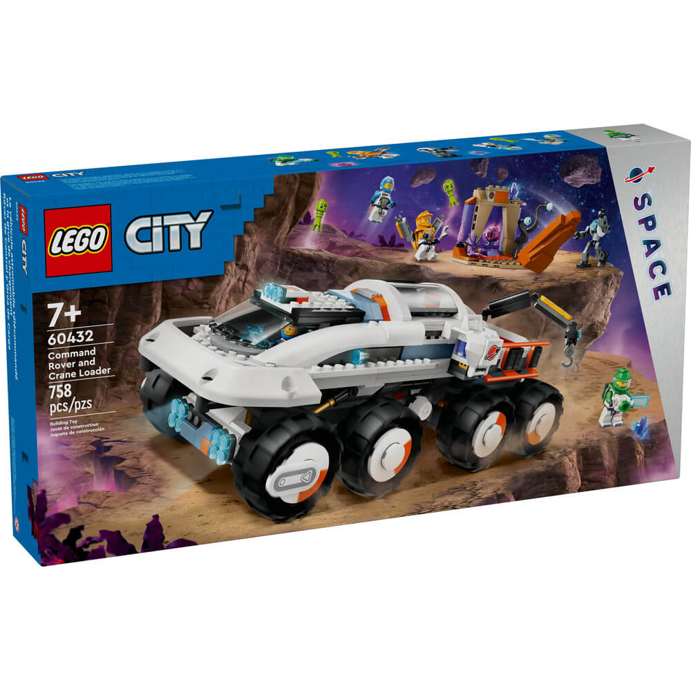 LEGO® City Command Rover and Crane Loader Toy 60432