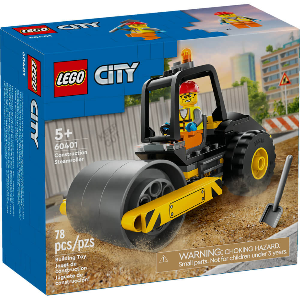 LEGO® City Construction Steamroller Toy 60401