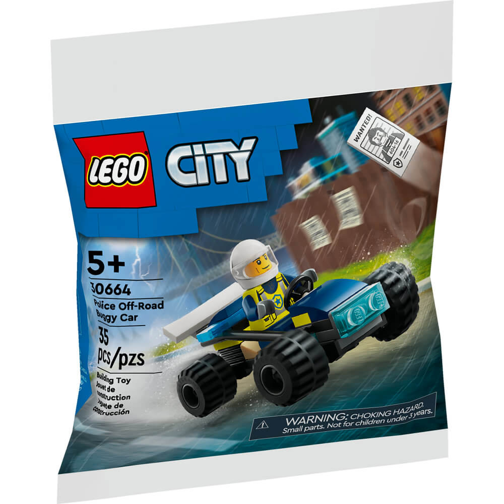 LEGO® City Police Off-Road Buggy Car 35 Piece Building Set (30664)