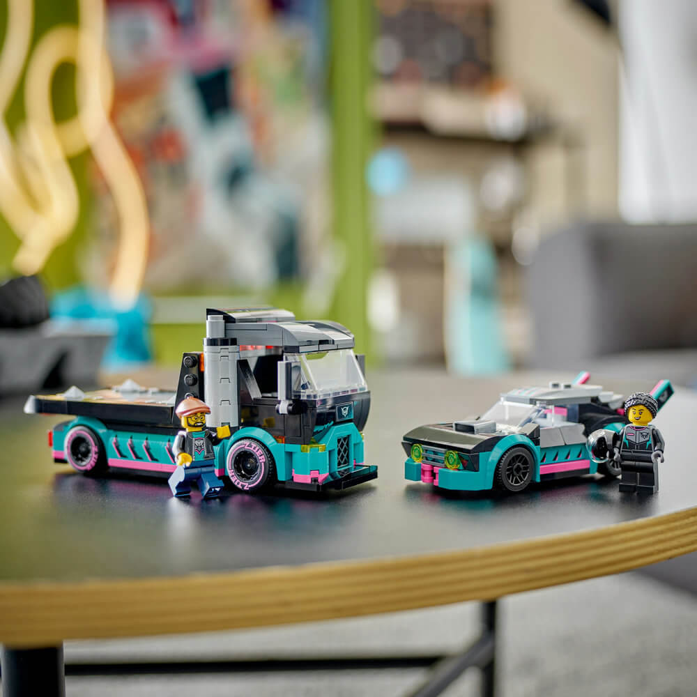 Lego 60406 - City Race Car and Car Carrier Truck