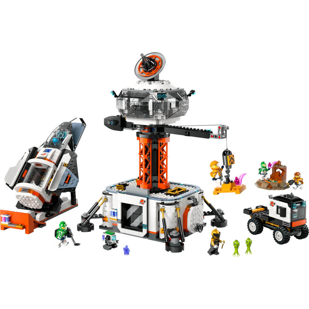 LEGO® City Space Base and Rocket Launchpad Set 60434