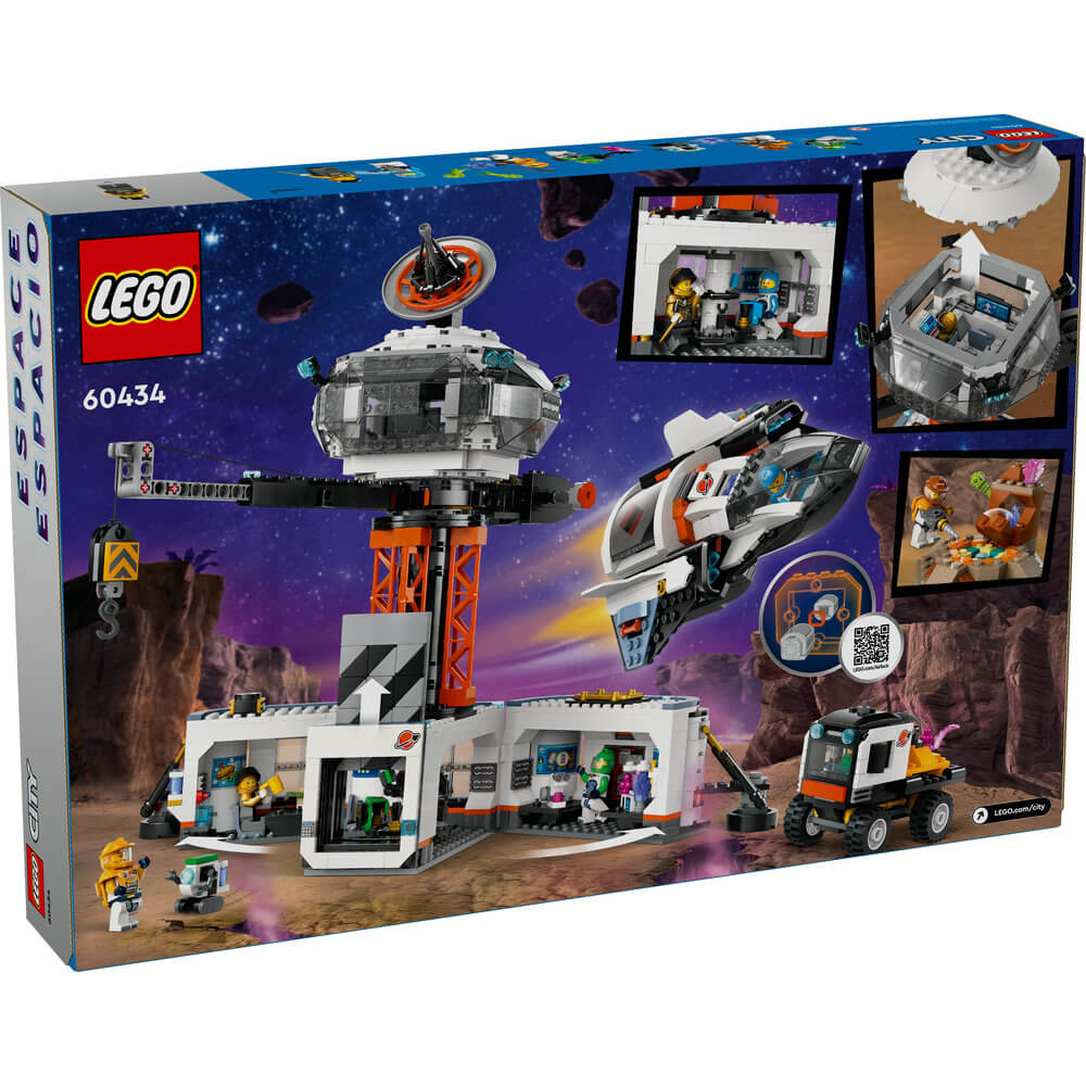 LEGO® City Space Base and Rocket Launchpad Set 60434