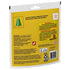 LEGO Creator Cataclaws Snow Adventure package back in yellow and white printed material, rectangular retail pouch format displaying set details, safety information and promotional graphics on a plain backdrop.