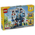 LEGO Creator Iconic Ferris Wheel 31389 box in yellow and blue, showing the 916-piece 3-in-1 amusement park set with Ferris wheel, ticket stand and five minifigures.