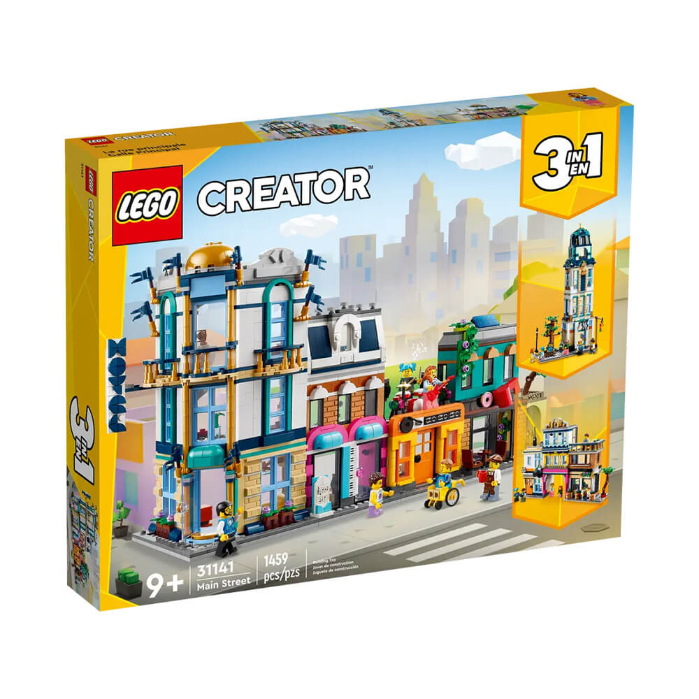 LEGO® Creator Main Street 31141 Building Toy Set (1,459 Pieces) box