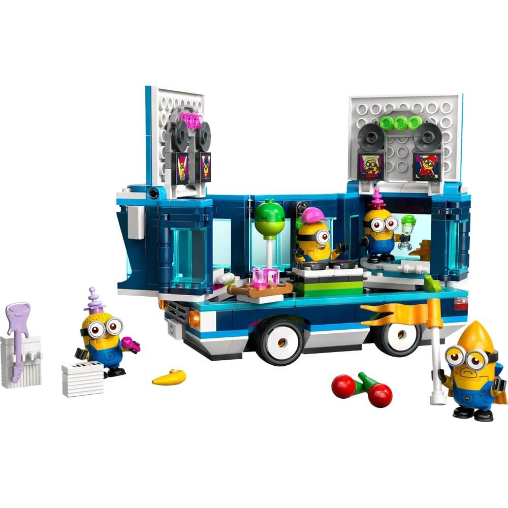 Main image of LEGO® Despicable Me Minions' Music Party Bus 379 Piece Building Set (75581)