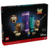 LEGO Disney Pixar Toy Story Slinky Dog Bookends set features brown and tan plastic dog figures with coiled metal-look body sections, decorative bookends and branded retail packaging on a dark backdrop.