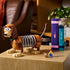 LEGO Disney Pixar Toy Story Slinky Dog Bookends feature brown and tan plastic dog figures with spring-style body sections, colorful bookend supports and character accessories on a shelf display.